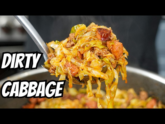 I Made The VIRAL Dirty Cabbage & My Recipe IS THE BEST!