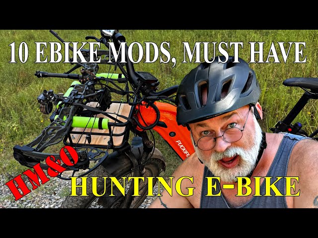 Must Have Mods for Your E Bike: Hunting Edition! #huntingebike