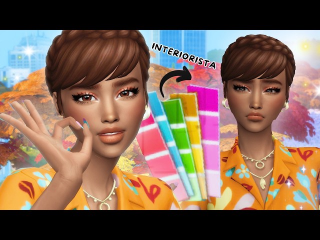 Can I GET RICH ONLY BY BEING AN INTERIOR DESIGNER in THE SIMS 4? 🎨