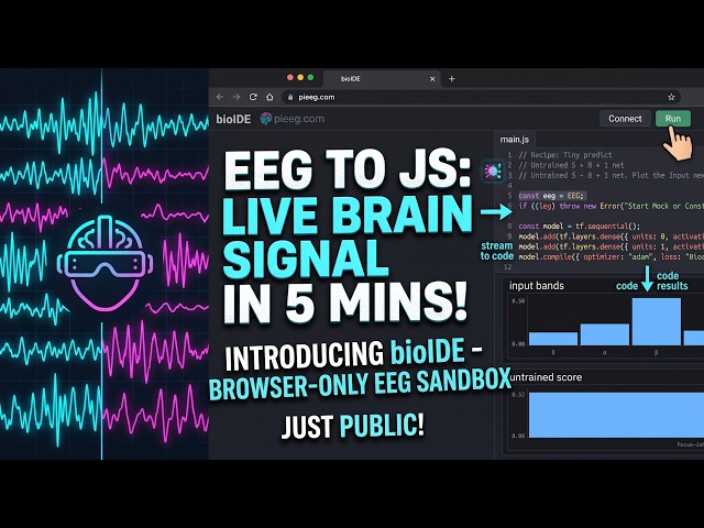 Live EEG Signal to JavaScript in 5 Minutes (No Backend) and Built an In-Browser Sandbox for EEG Data