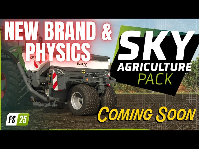 NEW DLC ANNOUNCED! - Sky Agriculture Pack - Farming Simulator 25