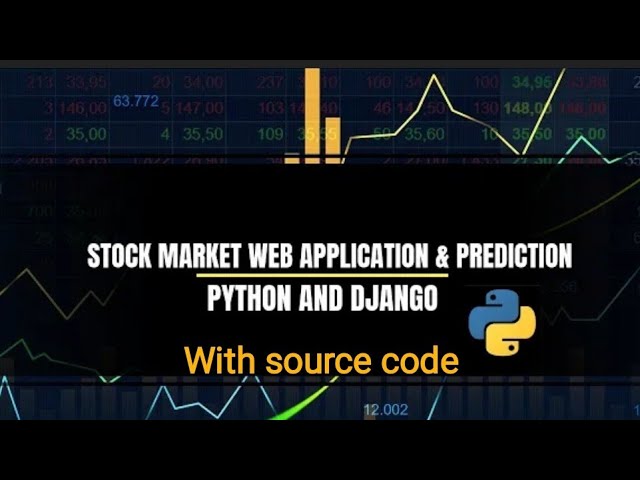 Build a Stock Market Web Application and Prediction with Python and Django #CWH #codewithharsh