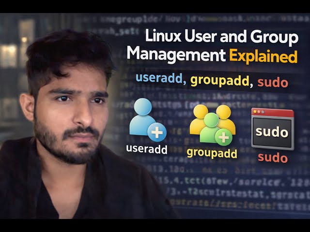 Linux User and Group Management Explained | useradd, groupadd, sudo