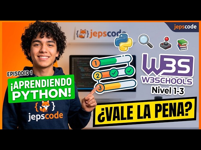 Aprendiendo Python desde CERO con W3Schools | Episodio 1