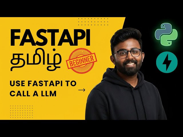 11. Use FastAPI to call a LLM | Explained in Tamil | GenAI | AI with Akash | Groq | RestAPI | LLM