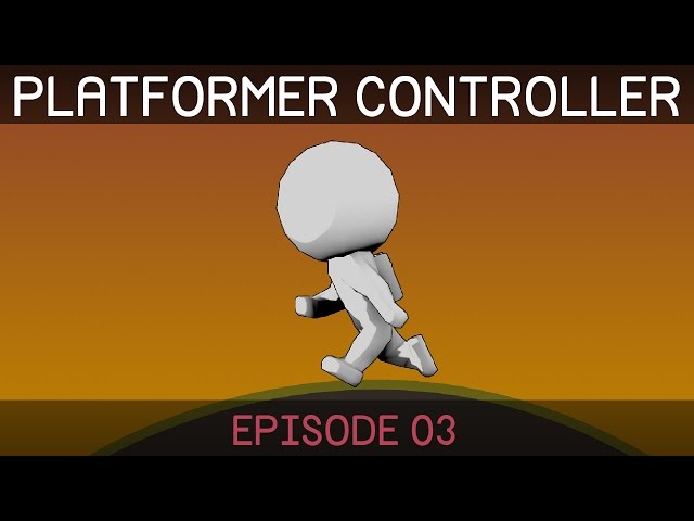 [Unity] Creating a 2D Platformer (E03. jump physics)