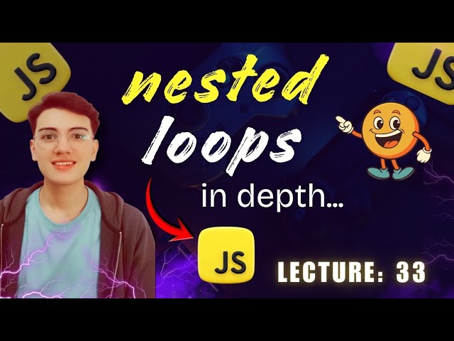 Nested Loops in JavaScript Explained #javascript