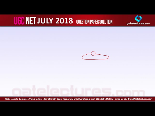 Question 09 UGC NET CSE 8 July 2018 Paper 2 Solutions Computer Graphics