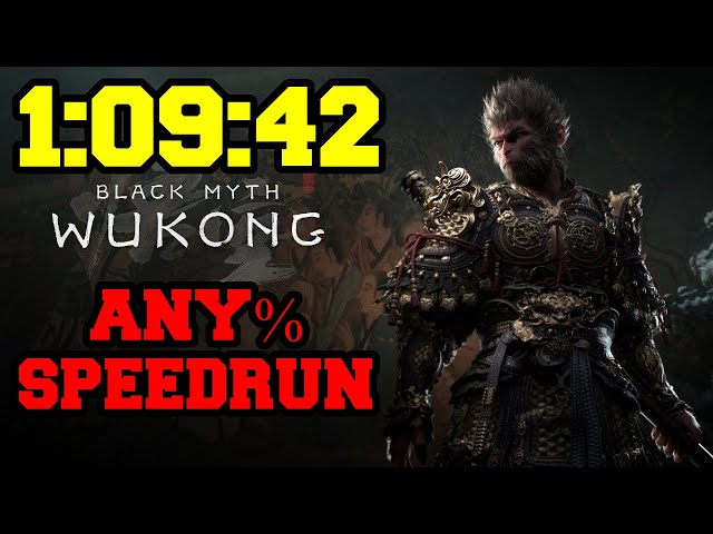 Black Myth: Wukong Speedrun 1:09:42
