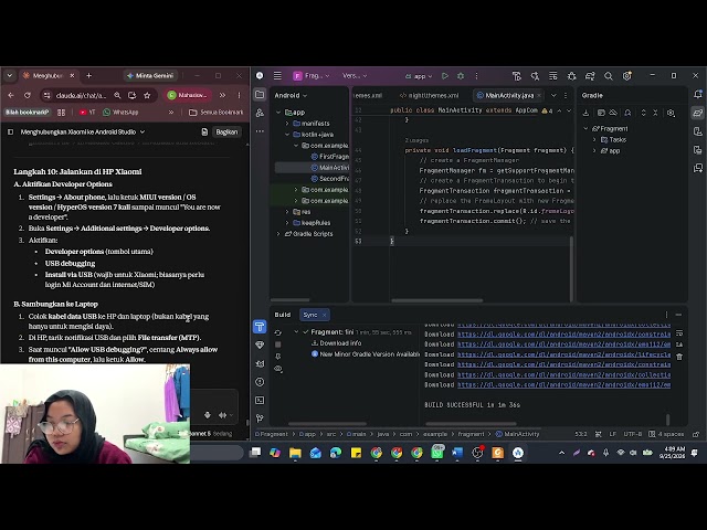 Workshop Aplikasi Mobile - Minggu 5: Implementasi FRAGMENT Android (Java)