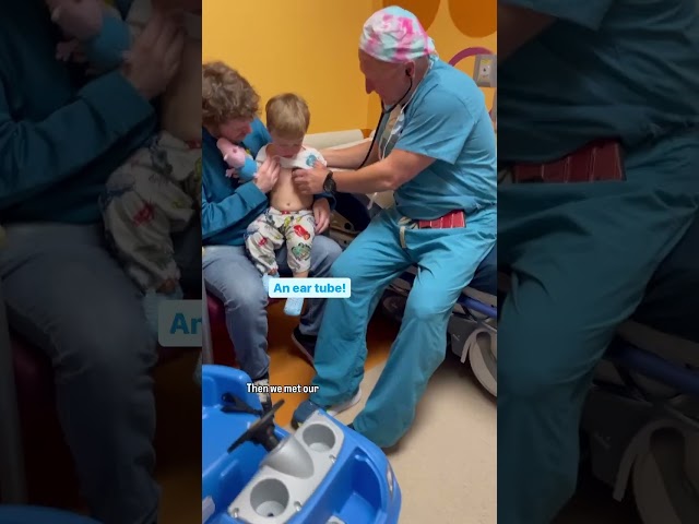 Ear tube surgery for August