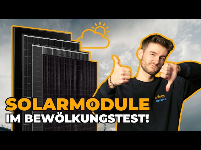 Low-light test | What solar panels REALLY achieve in cloudy conditions!