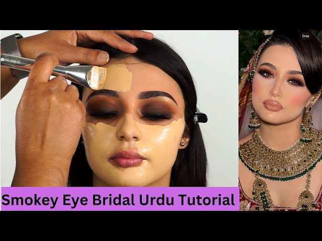 Step By Step Urdu Tutorial | Pakistani Bridal Makeup Tutorial | No Cakey Base