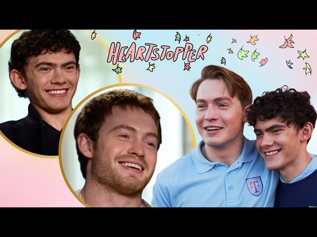 Kit Connor y Joe Locke revisitan su pasado... ¡Entrevista de Heartstopper para siempre!