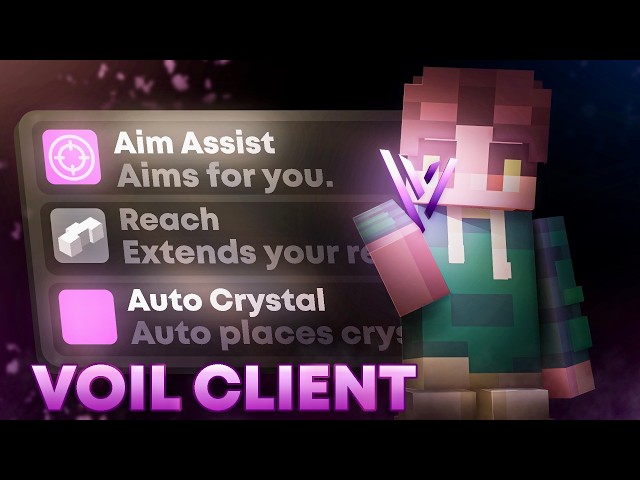 1.21 Hack Client: Minecraft Voil Client new 2025 Hack - The Strongest CPvP Hack Client?