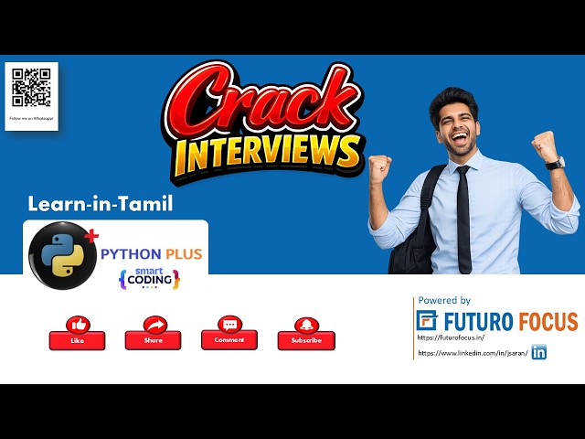 Python Coding Interview Preparation in Tamil 2026 | Start Here | Questions & Detailed Solutions