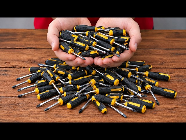 Don’t Throw Away Old Screwdrivers — I Turned One into a Gold Mine 😱 | Inventor Secret