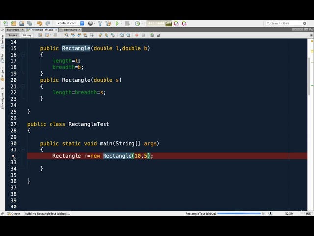 Lecture 11.12 : Practising Constructors — [Abdul Bari] Java Course
