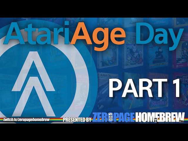 AtariAge Day (Part 1): New Homebrew Unboxing + Developer Interviews (2600/5200/7800/8-bit/Jaguar)