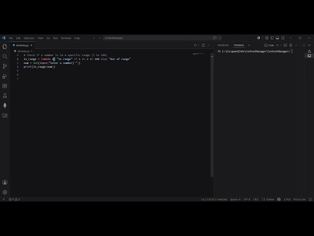lambda in python