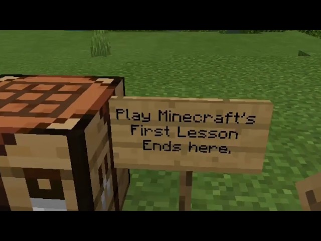 360° Minecraft Make Crafting Table