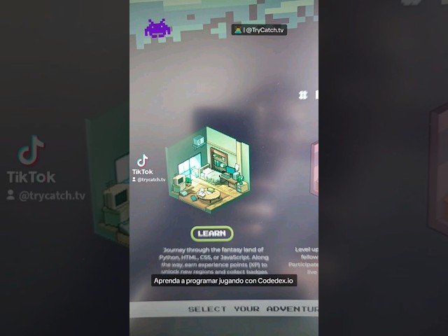 Aprenda a programar jugando con Codedex.io