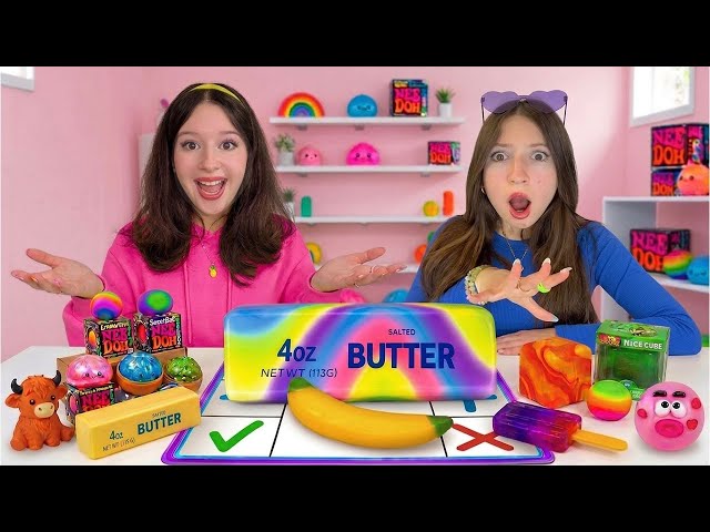 SQUISHY TRADING My SISTER…she CUT OPEN My Squishy! 😱✅❌