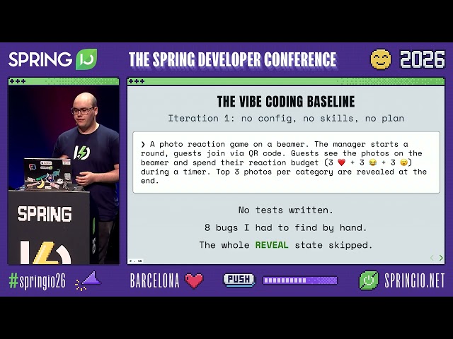 Claude Code for Spring Developers by Thomas Schilling @ Spring I/O 2026