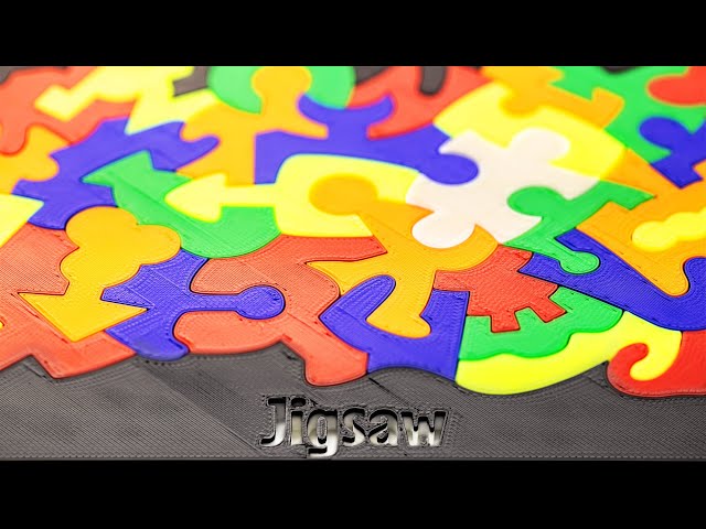Solving an incredible 35 unique piece Jigsaw puzzle.