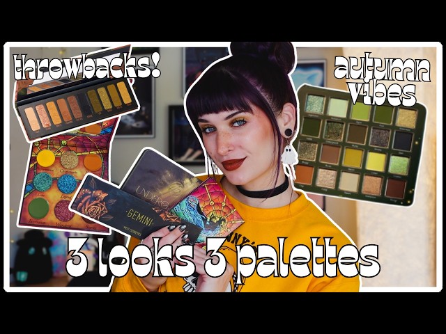 3 looks 3 OLD palettes! | throwback thursdays