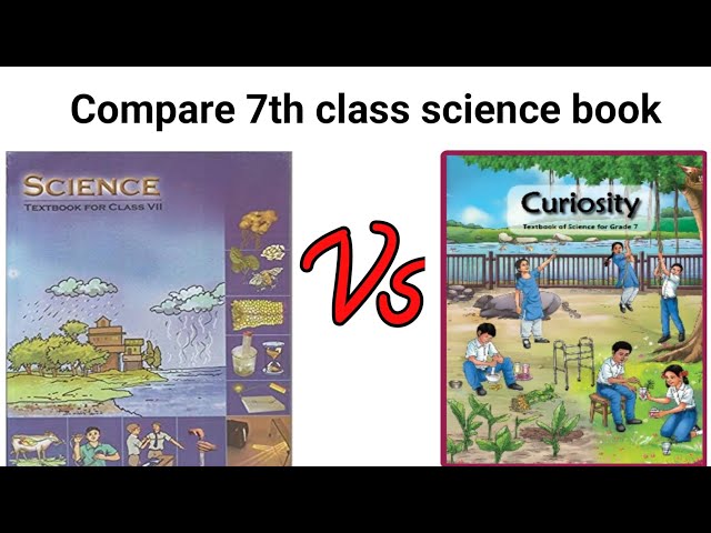 Compare 7th class Old vs New science book | 7th science | 7th curiosity @EduTropism 