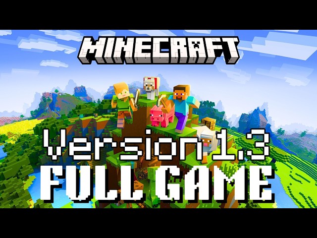 Minecraft 1.3 - The Trading Update | Full Game Walkthrough (No Commentary)