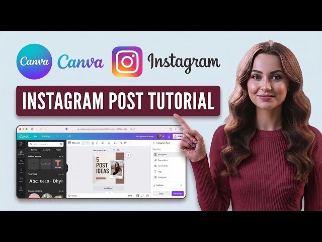 Canva Instagram Post Design Tutorial 2026 (Step-By-Step)