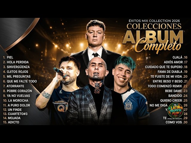 Emanero, Luck Ra, Ke Personajes - Éxitos Cumbia y Cuarteto 2026 (Letra Oficial)