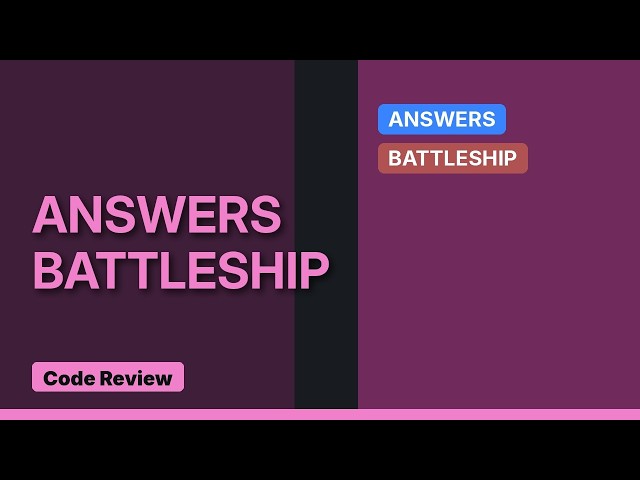 Code Review: Battleship with Java (2 Solutions!!)