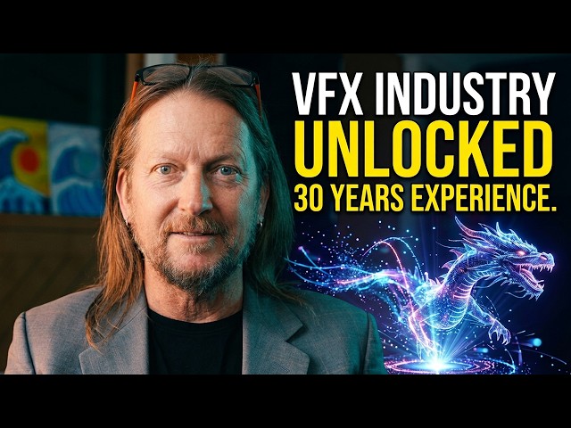 A VFX Artist's Journey: 30 Years in Animation & Visual Effects | Meet AIE Trainer Lars Holmgren
