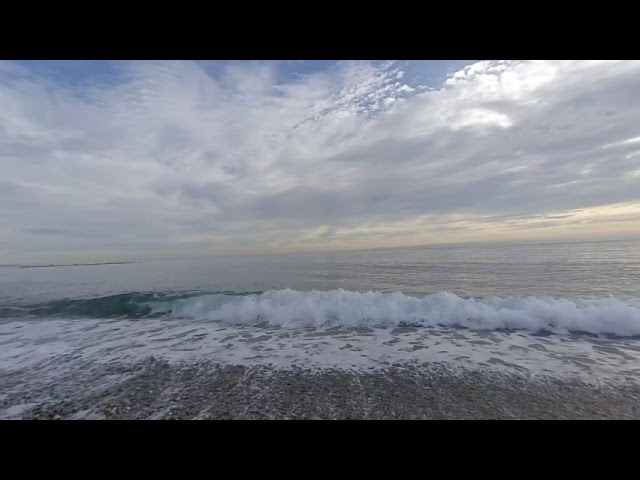 Walk beach , great audio #vr180 stereoscopic 3d