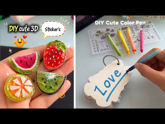 10 Easy craft ideas/ miniature craft /Paper craft/ how to make /DIY/school project/Mukta Art & Craft