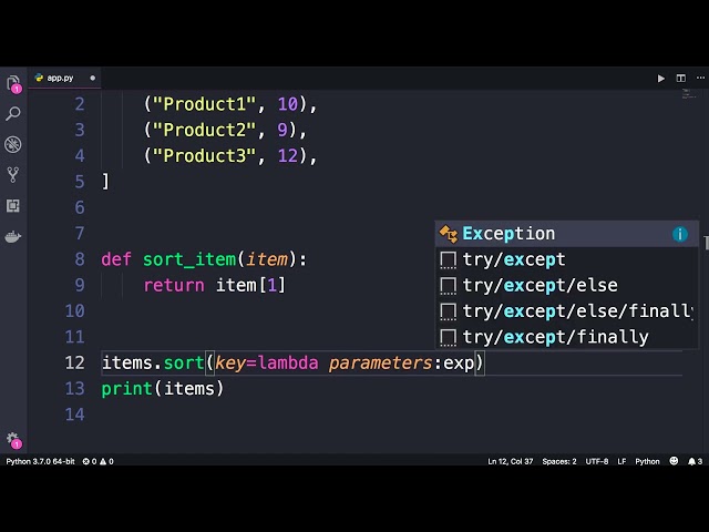 Python #46 - Lambda Functions [By Mosh Hamedani]