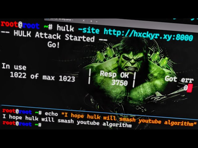Hulk a server crasher tool 🤢