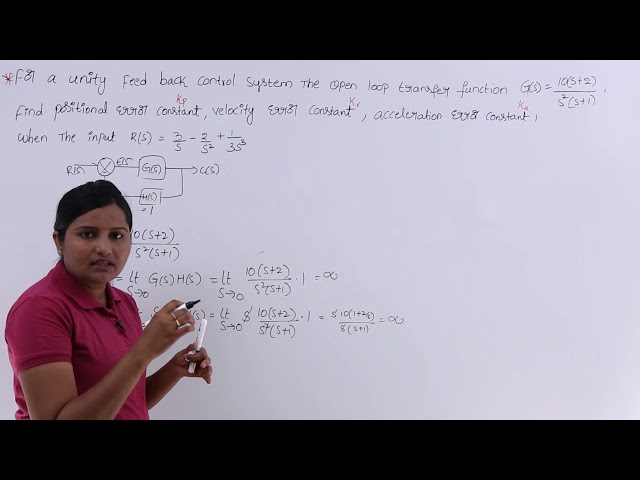 Problem on Time Response Analysis