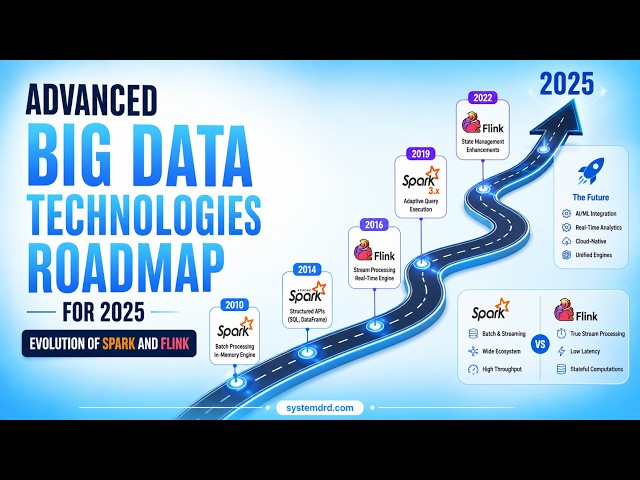 Big Data Roadmap 2025: Spark vs Flink, Real-Time Data Processing & the Future of Big Data