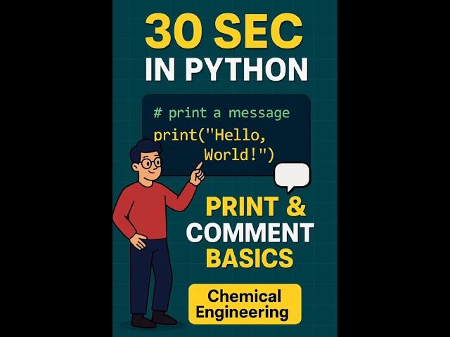 First Python Command 🐍 How to Print in Python for Beginners! #pythonforbeginners #print #coding