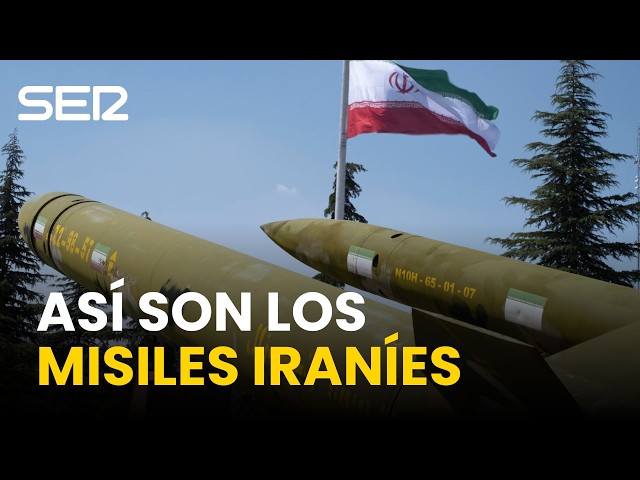 Así son los MISILES IRANÍES