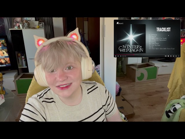 First Time Reaction to GOT7 Winter Heptagon (Album review) Slovak girl reacts