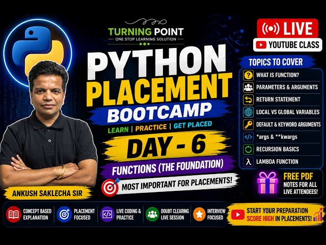 Python Day 6: Functions Explained from Scratch