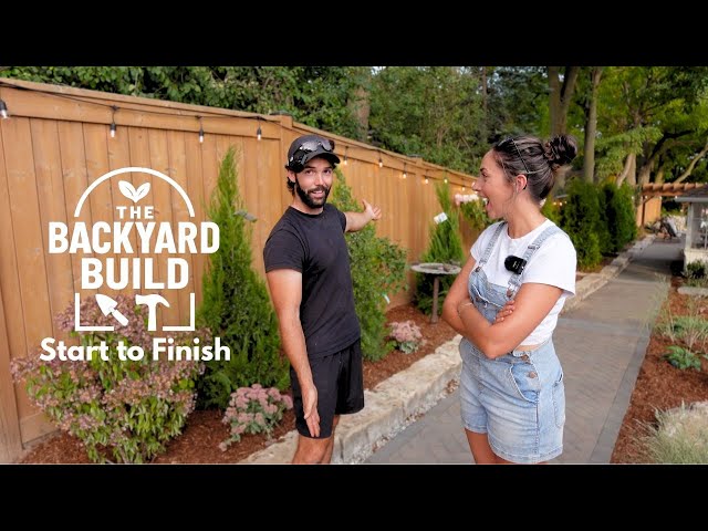 4 MONTHS OF WORK!! Backyard Makeover Start to Finish | THE BACKYARD BUILD