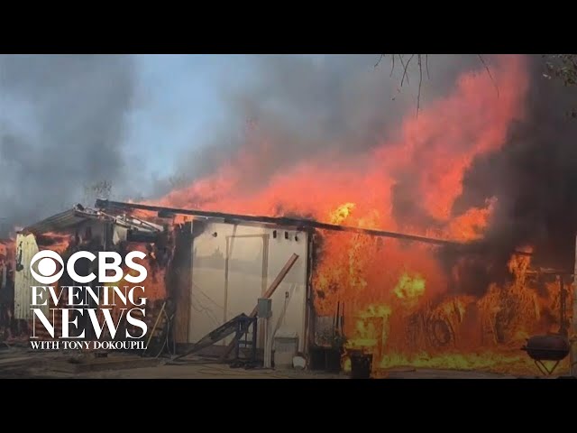 Multiple wildfires erupt across Southern California and western U.S.
