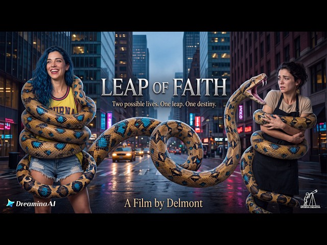 Leap of Faith - Delmont (Official AI Music Video) | Dreamina AI CPP