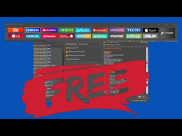 Free Download Tool Unlock/ Bypass FRP, Factory Reset Android 2025| TFT Unlock Tool Free Download.